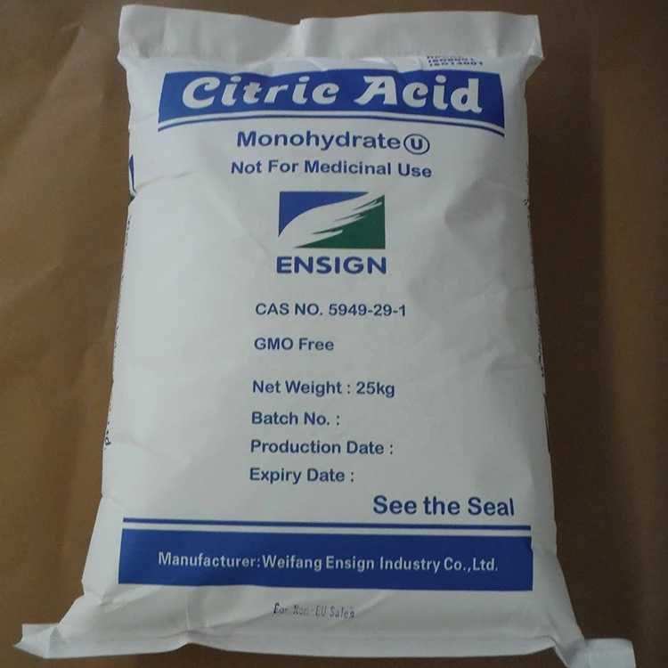 citric acid monohydrate citric acid monohydrate